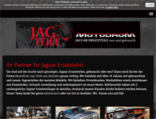Tablet Screenshot of jag-teile.de